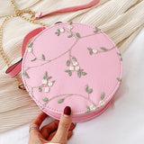 Women Mini Handbag New Elegant Shoulder Messenger Portable Chain Bag Girl PVC Jelly Bag Pearl Crossbody Rhombus Small Square Bag