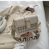 Hot Unique Bag Design Retro Woolen Square Bag & Elegant Shoulder Bag Messenger Bag Width 20.5cm Height 15cm Thickness 8cm