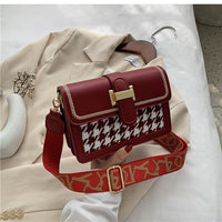 Hot Unique Bag Design Retro Woolen Square Bag & Elegant Shoulder Bag Messenger Bag Width 20.5cm Height 15cm Thickness 8cm