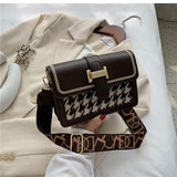 Hot Unique Bag Design Retro Woolen Square Bag & Elegant Shoulder Bag Messenger Bag Width 20.5cm Height 15cm Thickness 8cm