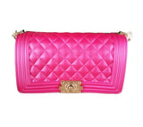 GW Wholesale Summer Candy Messenger Handbags Shoulder Crossbody Bag Ladies Wallet Colorful Rainbow Jelly Purses For Women