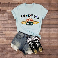 Pink Casual T-shirt for Women Friends Tee Shirts New Fashion 2020 Plus Size 5XL Tshirts Short Sleeve Summer Tees Tops Clothing