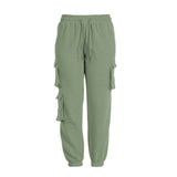 hirigin 2020 Fall Spring Vintage Patchwork Joggers Sweatpants Harajuku Woman Trousers Elastics High Waist Solid Color Pants