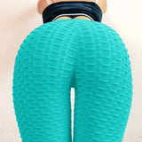 High Waist Fitness Workout Push Up Leggings Sport Fashion Solid Color Bodybuilding Jeggings Women Pants Stretch