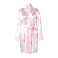 hirigin Aesthetic Cardigan Long Sleeve Midi Bandage Dress Money Pajamas Fall Clothes for Women 2020 Fashion Sexy Lounge Wear