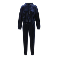 Autumn Velour Tracksuit Womens Velvet Set Woman Tracksuit Sets Winter Velvet Suit Two Piece Set Women 2 Piece Outfits