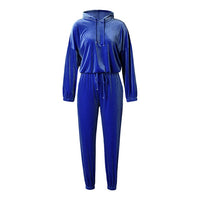 Autumn Velour Tracksuit Womens Velvet Set Woman Tracksuit Sets Winter Velvet Suit Two Piece Set Women 2 Piece Outfits