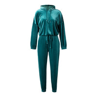 Autumn Velour Tracksuit Womens Velvet Set Woman Tracksuit Sets Winter Velvet Suit Two Piece Set Women 2 Piece Outfits