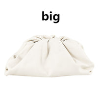 Designer bag day clutch party purse bag women large big dumplings ruched pillow bag 2021 Trend pouch Cloud Bags