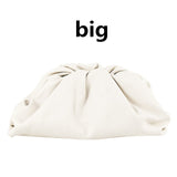 Designer bag day clutch party purse bag women large big dumplings ruched pillow bag 2021 Trend pouch Cloud Bags
