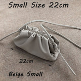 Designer bag day clutch party purse bag women large big dumplings ruched pillow bag 2021 Trend pouch Cloud Bags