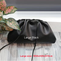 Designer bag day clutch party purse bag women large big dumplings ruched pillow bag 2021 Trend pouch Cloud Bags