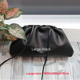 Designer bag day clutch party purse bag women large big dumplings ruched pillow bag 2021 Trend pouch Cloud Bags
