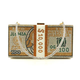 Crystal Women's Wedding Clutch Bag Luxury Designer Diamond Evening Bag Party Money Purses and Handbags Chain Shoulder Bag ZD1777