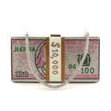 Crystal Women's Wedding Clutch Bag Luxury Designer Diamond Evening Bag Party Money Purses and Handbags Chain Shoulder Bag ZD1777