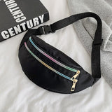 GO-LUCK Brand Casual Out-door Waist Pack Women Fanny Bag Waterproof Multi-function Sport Ride Runing Sling Chest Crossbody Bag