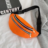 GO-LUCK Brand Casual Out-door Waist Pack Women Fanny Bag Waterproof Multi-function Sport Ride Runing Sling Chest Crossbody Bag