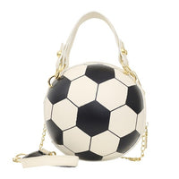 Personality Basketball Purses For Teenagers Women Shoulder Bags Crossbody Chain Hand Bags Female Leather Pink Bag Small Totes