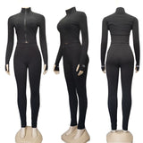 Coolhappy 2021 Lucky Tag Two Piece Women's Wear Sportswear Fitness Stretchy Crop Top Leggings Women's Matching Sportswear