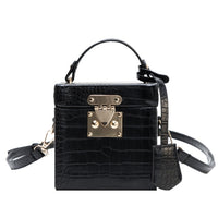Pu Leather Stone Pattern Box Purses and Handbags Crossbody Bag Female Design Fashion Women Shoulder Bags Party Brand Clutch Bag