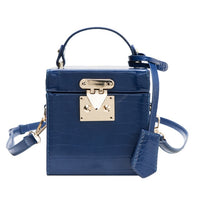 Pu Leather Stone Pattern Box Purses and Handbags Crossbody Bag Female Design Fashion Women Shoulder Bags Party Brand Clutch Bag