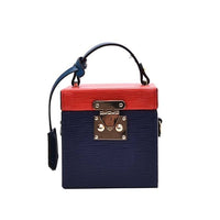 Pu Leather Stone Pattern Box Purses and Handbags Crossbody Bag Female Design Fashion Women Shoulder Bags Party Brand Clutch Bag