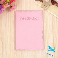 PU Leather Passport Cover Fashion Travel Card Holder Girls Passport Case Protector Unisex Russia,Spain