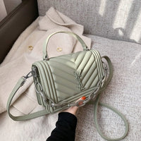 Newest Winter High Quality Shoulder Messenger Bags Fashion Famous Designer Women Purse and Handbags Samll Square Bags Sac A Main