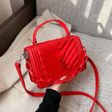 Newest Winter High Quality Shoulder Messenger Bags Fashion Famous Designer Women Purse and Handbags Samll Square Bags Sac A Main