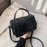 Newest Winter High Quality Shoulder Messenger Bags Fashion Famous Designer Women Purse and Handbags Samll Square Bags Sac A Main