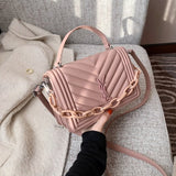Newest Winter High Quality Shoulder Messenger Bags Fashion Famous Designer Women Purse and Handbags Samll Square Bags Sac A Main