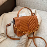 Newest Winter High Quality Shoulder Messenger Bags Fashion Famous Designer Women Purse and Handbags Samll Square Bags Sac A Main