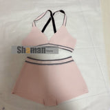 luxury brand Bikinis Set Plaid High Waist Women's Swimsuit letter print Sexy Two Piece Bathing Suits Swimming Women bikini hot